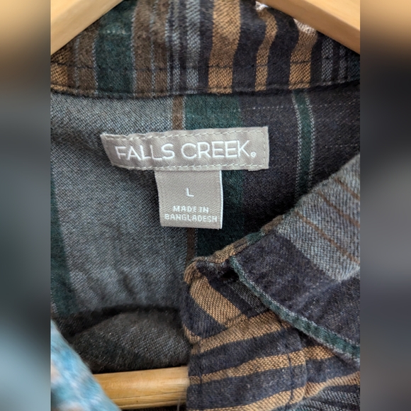 Like New, Fall Creek Men's Shirt, Size Large, Beautiful Colors! - Picture 4 of 6